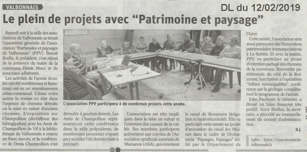 Patrimoine de Valbonnais